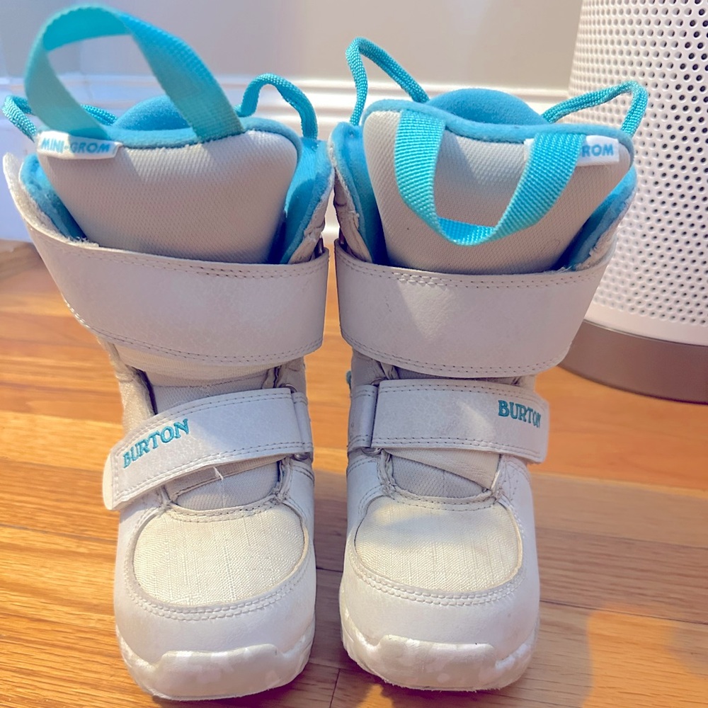 9c Burton Grow Boot - blue/white